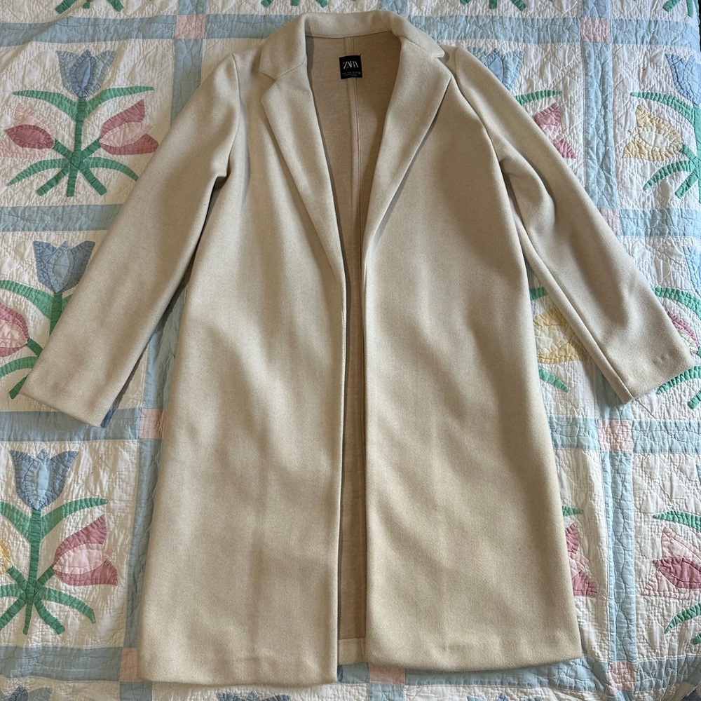 Soft Cream Zara Coat